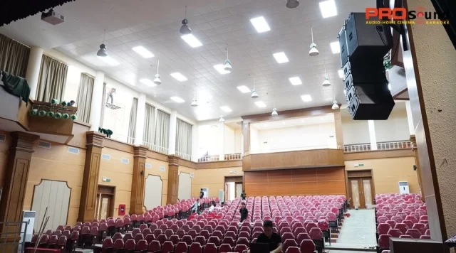 Dàn âm thanh hội trường gồm những thiết bị gì