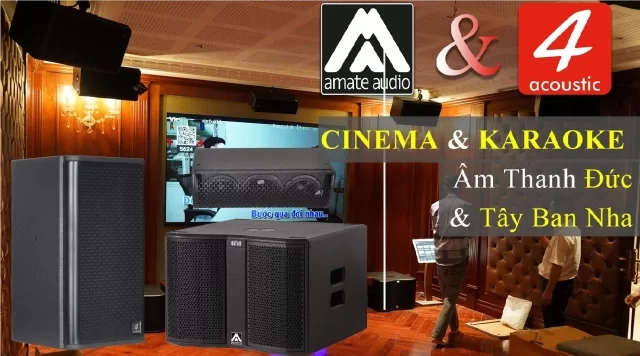 Hệ thống giải trí tích hợp xem phim hát Karaoke và nghe nhạc cao cấp