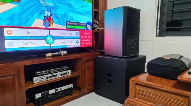 Lắp đặt dàn loa karaoke 4Acoustic 112Q ở Nghệ An