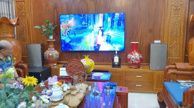 Lắp đặt dàn loa karaoke DK VR12C ở An Dương, Hải Phòng