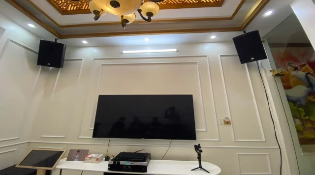 Lắp đặt hệ thống âm thanh Amate N12Pr tại Hải Phòng