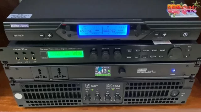 Lắp đặt hệ thống âm thanh gia đình 4Acoustic Si12 ở Thái Bình