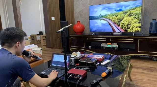 Lắp đặt hệ thống âm thanh gia đình Amate N26P ở Hải Phòng