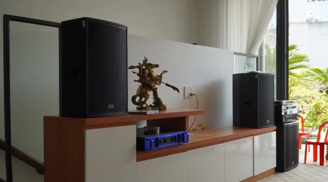 Lắp dặt hệ thống âm thanh gia đình Kuledy CX12 ở Hạ Long