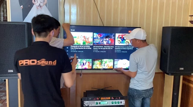 Lắp đặt hệ thống âm thanh gia đình Kuledy ở Hải Phòng