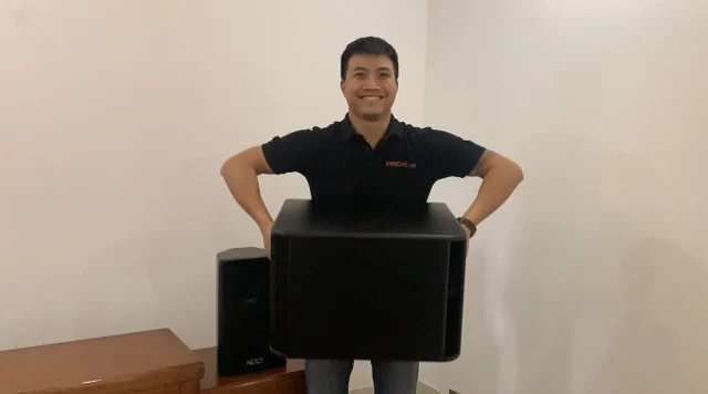 Lắp đặt hệ thống âm thanh gia đình NEXO PS8 ở Hưng Yên