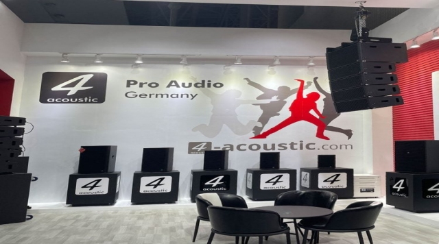 4 Acoustic Pro Audio tham gia Triển lãm âm thanh và ánh sáng chuyên nghiệp quốc tế Quảng Châu lần thứ 19.
