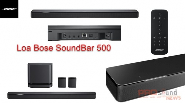 Đánh giá Loa Bose SoundBar 500