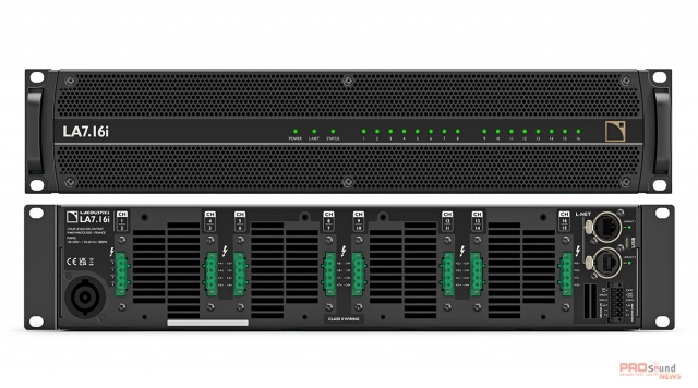 L-Acoustics xác định lại Khuếch đại đa kênh với Bộ điều khiển Khuếch đại LA7.16i Mới