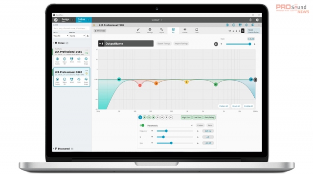 LEA Professional ra mắt công cụ quản lý bộ khuếch đại Sharkware