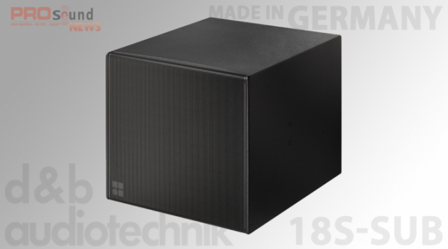 Loa Siêu Trầm D&B Audiotechnik 18S SUB có gì đặc biệt?