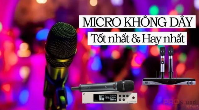 Micro Không Dây lựa chọn nhiều nhất 2021