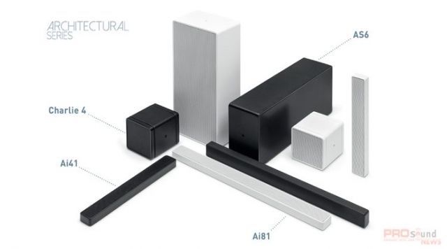 Outline giới thiệu các thiết kế loa mới trong dòng kiến ​​trúc