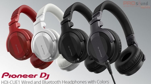 Pioneer cho ra mắt tai nghe HDJ-CUE1 có dây và bluetooth