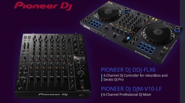 Pioneer DDJ-FLX6 và DJM-V10LF