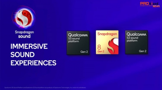 Qualcomm công bố chipset Snapdragon Sound S5 và S3 Gen 2 cho các sản phẩm âm thanh Bluetooth LE