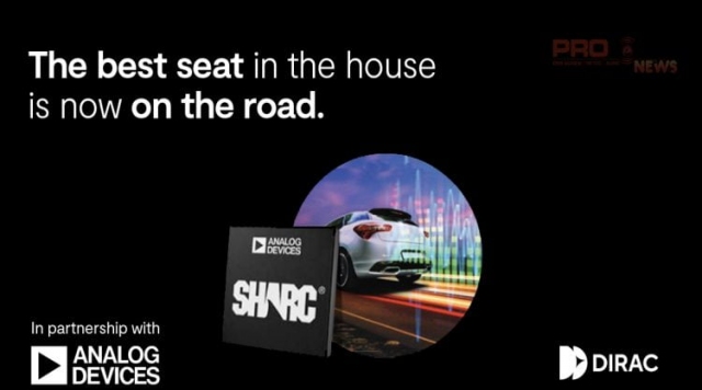 Thiết bị Dirac và Analog hợp tác để cung cấp âm thanh chất lượng cao trong ngành công nghiệp ô tô