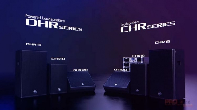 Yamaha công bố dòng loa tăng cường âm thanh DHR và CHR mới