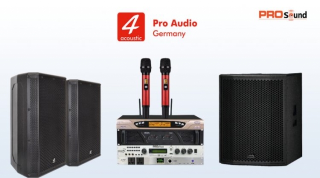 Đánh Giá Loa Dàn Karaoke Gia Đình 4 Acoustic 112K