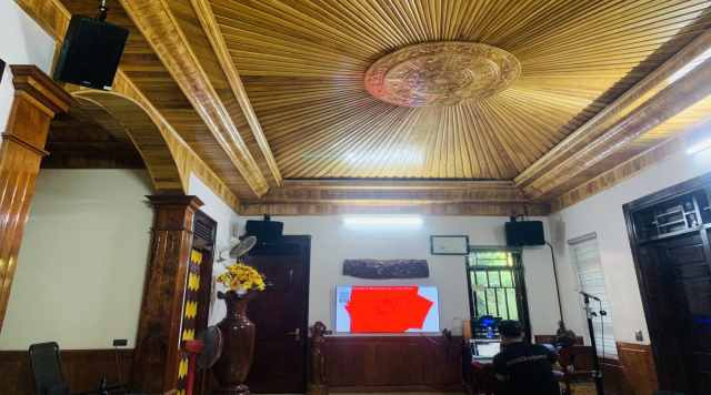 Lắp đặt hệ thống âm thanh gia đình Adamson tại Vĩnh Phúc