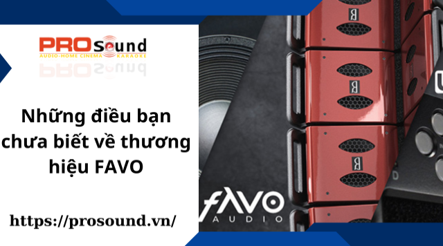 Những điều bạn chưa biết về thương hiệu FAVO
