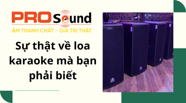 Sự thật về loa karaoke mà bạn phải biết 