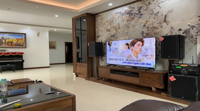 Lắp đặt hệ thống âm thanh 4Acoustic Si12 tại Vĩnh Phúc