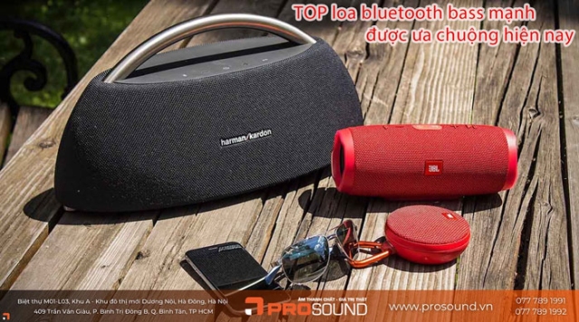 TOP 10 loa bluetooth bass mạnh tốt nhất hiện nay 2024