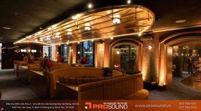 Hệ thống âm thanh Loa tốt nhất cho quán Pub, Bar & Lounge
