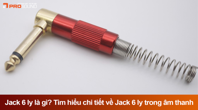 Jack 6 ly là gì? Tìm hiểu chi tiết Jack 6 ly trong âm thanh