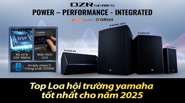 Top Loa hội trường yamaha tốt nhất cho năm 2025