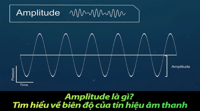 Amplitude là gì? Tìm hiểu về biên độ của tín hiệu âm thanh