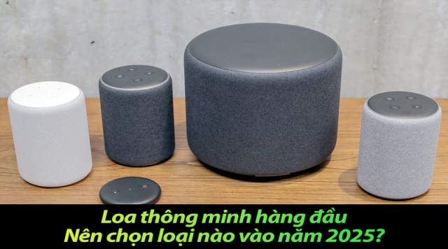 Loa thông minh hàng đầu: Nên chọn loại nào vào năm 2025?
