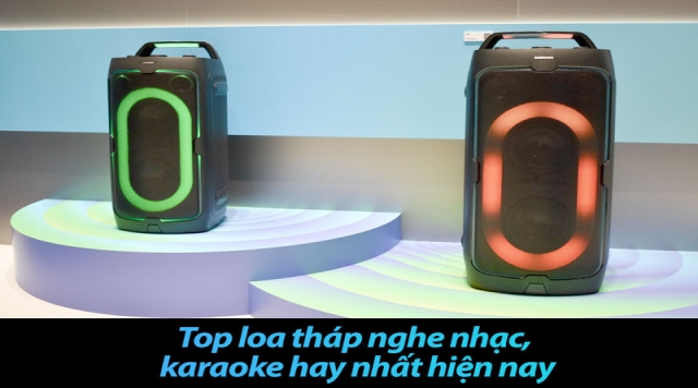 Top loa tháp nghe nhạc, karaoke hay nhất hiện nay