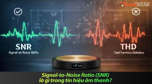 Signal-to-Noise Ratio (SNR) là gì trong tín hiệu âm thanh? 