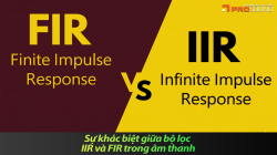 Sự khác biệt giữa bộ lọc IIR và FIR trong âm thanh