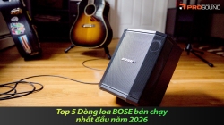  Top 5 Dòng loa BOSE bán chạy nhất đầu năm 2026