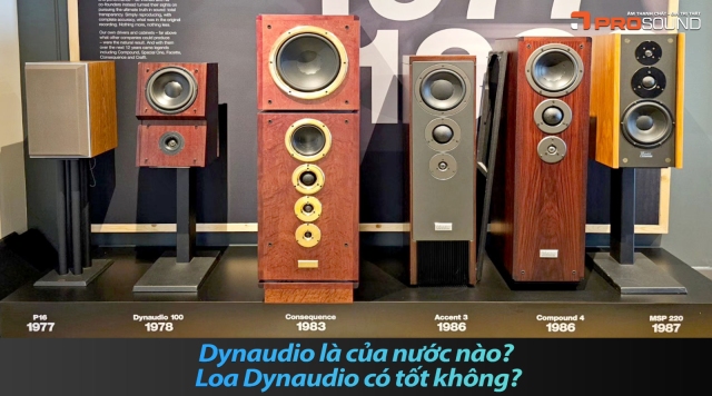 Dynaudio Của Nước Nào? Loa Dynaudio Có Tốt Không?