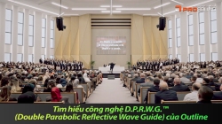 Tìm hiểu công nghệ D.P.R.W.G.™ (Double Parabolic Reflective Wave Guide) của Outline