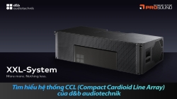Tìm hiểu hệ thống CCL (Compact Cardioid Line Array) của d&b audiotechnik