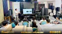 PRO SOUND VIỆT NAM – TRAINING KỸ THUẬT POWERSOFT CHUYÊN SÂU
