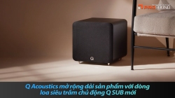 Q Acoustics Mở Rộng Dải Sản Phẩm Với Dòng Loa Siêu Trầm Chủ Động Q SUB Mới