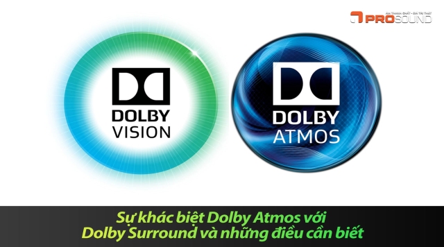 Sự khác biệt Dolby Atmos với Dolby Surround và những điều cần biết