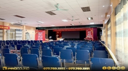Hoàn thành lắp đặt hệ thống âm thanh hội trường sự kiện Đại Hội Công Đoàn Phường