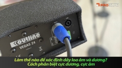 Làm thế nào để xác định dây loa âm và dương? Cách phân biệt cực dương, cực âm
