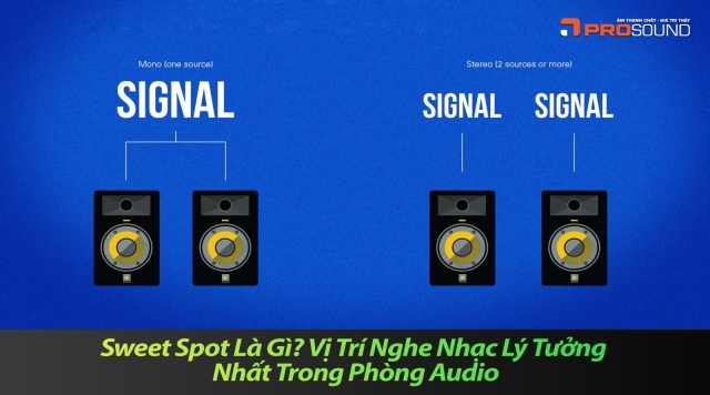 Sweet Spot là gì? Vị trí lý tưởng nhất trong không gian phòng nghe