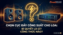 Chọn cục đẩy công suất theo loa như thế nào?