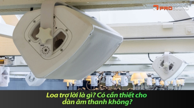 Loa trợ lời là gì? Có cần thiết cho dàn âm thanh không?