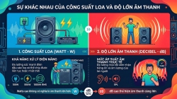 Sự khác nhau của công suất loa và độ lớn âm thanh