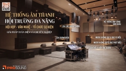 Hệ thống âm thanh hội trường đa năng: hội họp, văn nghệ, tổ chức sự kiện